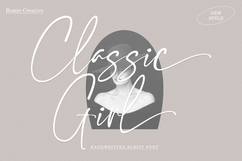 Classic Girl Font RomieStudio 