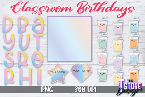 Classroom Birthday PNG | Funny Classroom PNG Design | Kids Birthday PNG Quotes Sublimation The T Store Design 