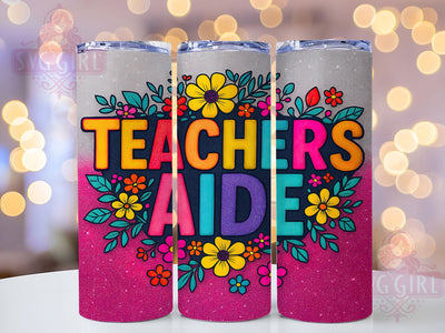 Classroom Hero Appreciation Tumbler Wrap, School Staff Present, Education Helper Gift, Classroom Aide Gift, Teaching Support Gift, School Employee Gift, Education Team Present Sublimation SvggirlplusArt 