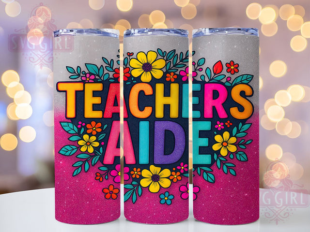 Classroom Hero Appreciation Tumbler Wrap, School Staff Present, Education Helper Gift, Classroom Aide Gift, Teaching Support Gift, School Employee Gift, Education Team Present Sublimation SvggirlplusArt 