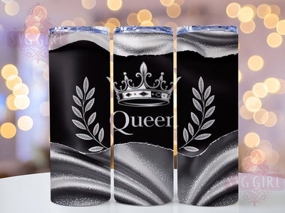 Classy Queen Diamond Glitter Tumbler, Diamond Glitter Tumbler, 20oz Tumbler Sublimation, Glitter Tumbler Design, Elegant Queen Tumbler, Luxury Tumbler Wrap, Sparkly Tumbler Sublimation SvggirlplusArt 