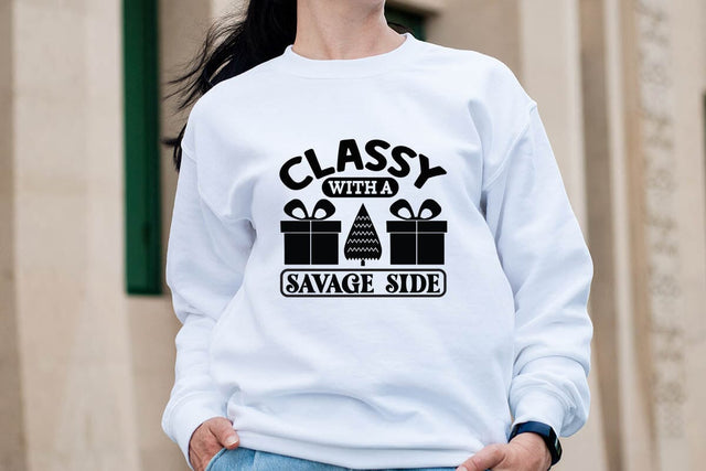 classy with a savage side SVG Angelina750 