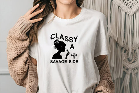 Classy With A Savage Side SVG Angelina750 