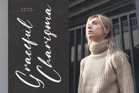 Claudia Martin - Modern Handwritten Freestyle Font Letterena Studios 