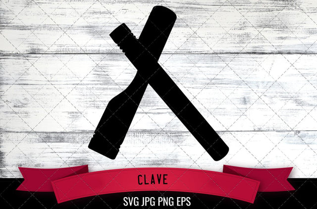 Clave SVG, Musical Instrument SVG SVG Loveleen Kaur 