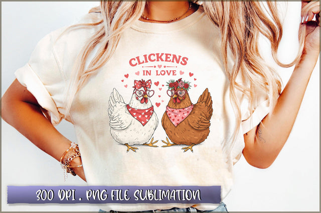 Clickens in Love Sublimation Sublimation Shetara Begum 
