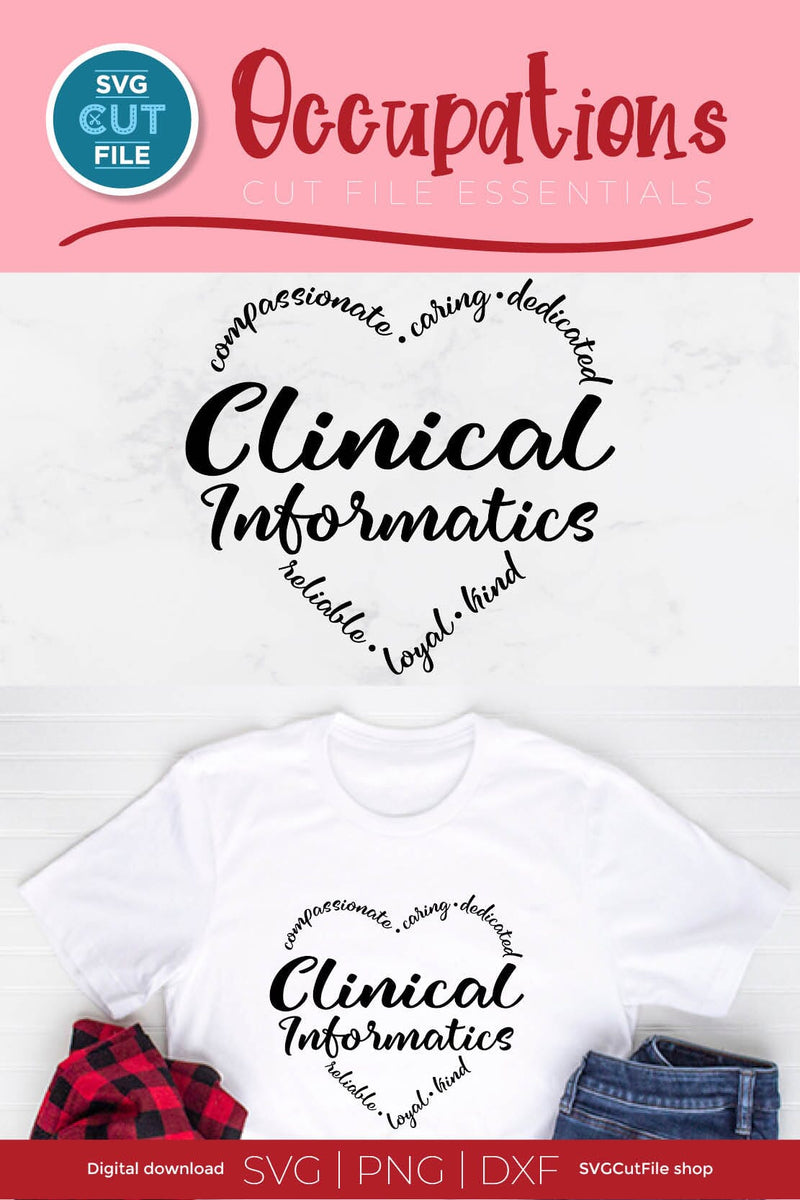 Clinical Informatics svg, information technology, healthcare IT svg ...