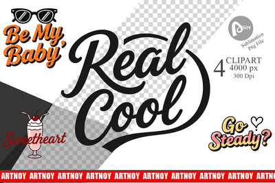 Clipart Atomic Love 50s Valentine Quotes Sublimation artnoy 