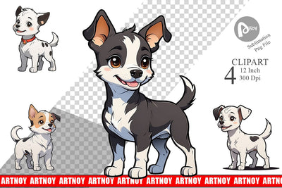 Clipart Cute Dog Sublimation artnoy 