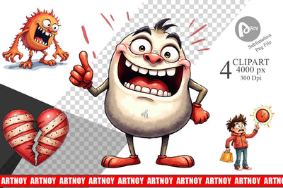 Clipart Cyber Catastrophes Sublimation artnoy 