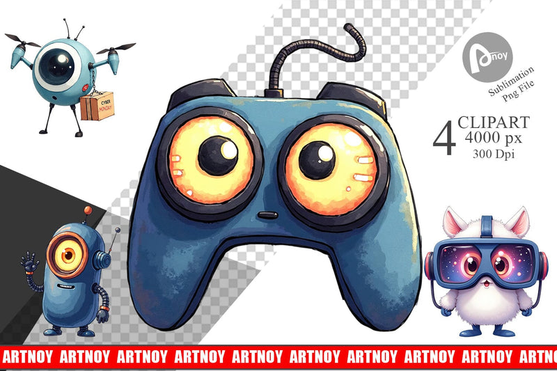 Clipart Cyber Monday Craze Sublimation artnoy 