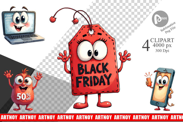 Clipart Cyber Sale Tech Sublimation artnoy 