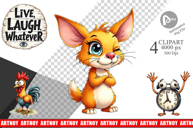 Clipart Cynical Farmhouse Decor Sublimation artnoy 