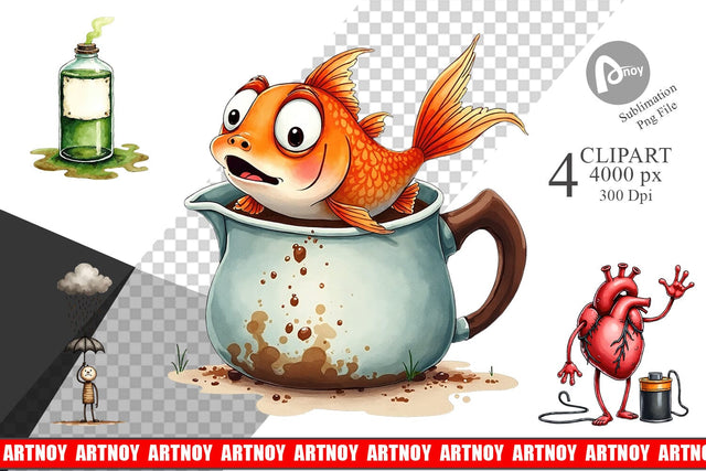 Clipart Existential Espresso Abstract Tooncore Sublimation artnoy 