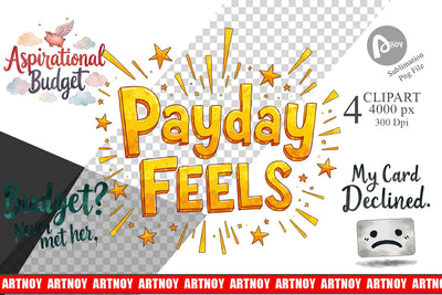Clipart Financially Questionable Humor Sublimation artnoy 