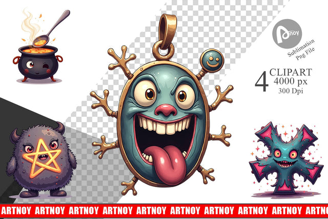 Clipart Magic Potions Sublimation artnoy 