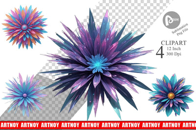 Clipart Petal Burst Sublimation artnoy 