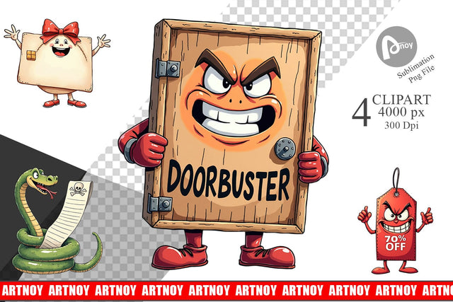 Clipart Questionable Bargains Sublimation artnoy 