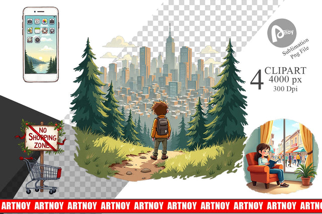 Clipart Sale Survival Kit Sublimation artnoy 