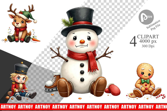 Clipart Sarcastic Chrisrtmas Sublimation artnoy 