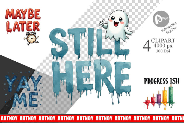 Clipart Sarcastic Sunshine Cynical Hope Watercolor Sublimation artnoy 