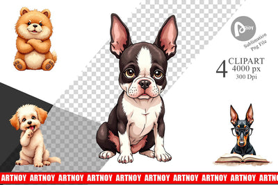 Clipart Sass & Side-Eye Judgmental Dog Sublimation artnoy 