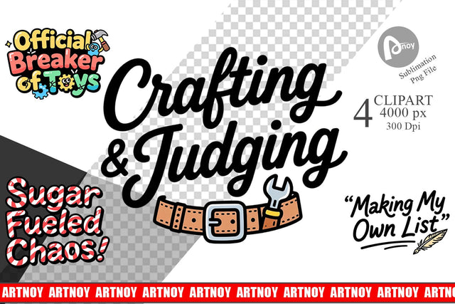 Clipart Sassy Elf Quote Sublimation artnoy 