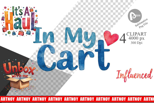 Clipart Sassy Online Shopper Sublimation artnoy 