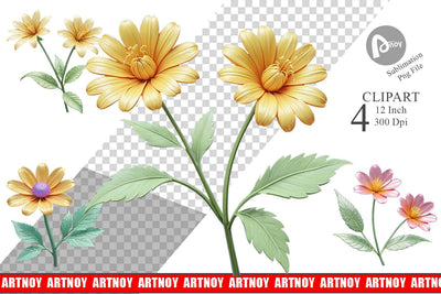 Clipart Vintage Botanical Sublimation artnoy 