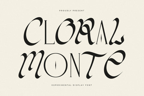 Cloral Monte Typeface Font Storytype Studio 