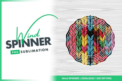 Close Up of Colorful Knitted Fabric with Interlocking Stitch Pattern Sublimation Regulrcrative 