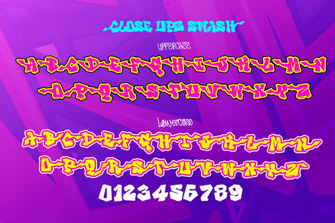 Close Upz Font BB Digital Arts 