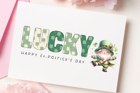 Clover - Color Font Font AnningArts Design 