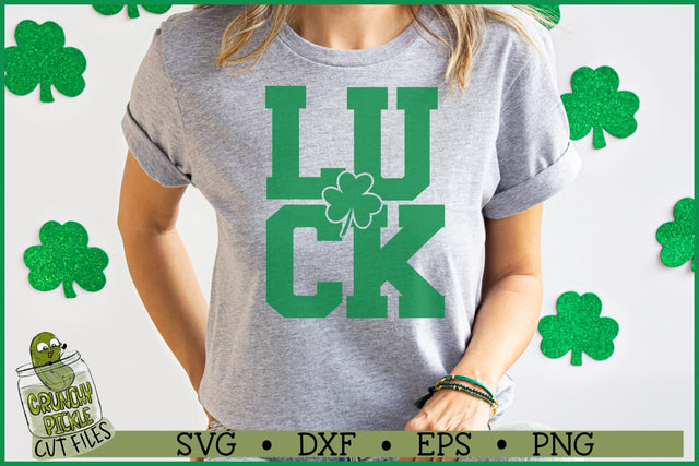Clover Luck SVG File SVG Crunchy Pickle 