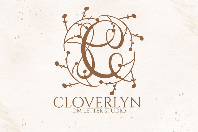 Cloverlyn Font Dm Letter Studio 