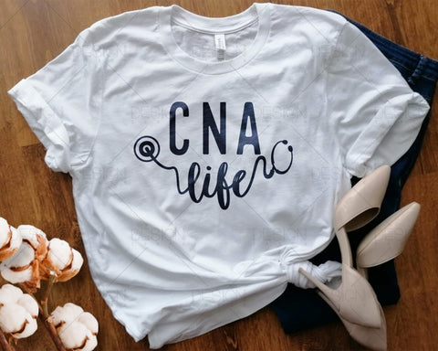 CNA Nurse life svg, Nursing svg, Nurse Quote svg, Stethoscope svg, Cut files for Cricut SVG DesignDestine 