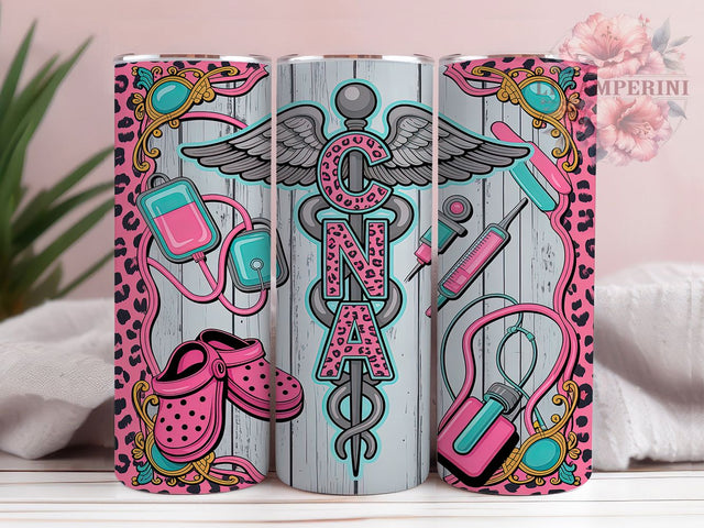 CNA Work of Heart 20oz Tumbler, Certified Nursing Assistant Tumbler, Nurse Tumbler Design, Healthcare Worker Tumbler, 20oz Tumbler Wrap, Sublimation CNA Tumbler, Medical Sta Sublimation Li Zamperini 