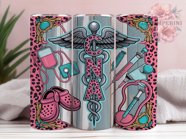 CNA Work of Heart 20oz Tumbler, Certified Nursing Assistant Tumbler, Nurse Tumbler Design, Healthcare Worker Tumbler, 20oz Tumbler Wrap, Sublimation CNA Tumbler, Medical Sta Sublimation Li Zamperini 