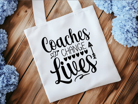 Coaches Change Lives SVG SVG Paige Cole Studio 