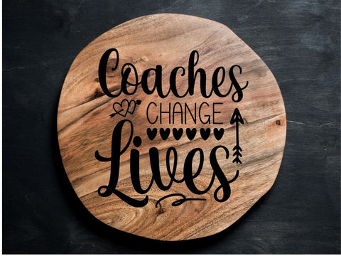 Coaches Change Lives SVG SVG Paige Cole Studio 