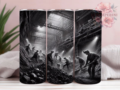 Coal Miner Hard Hat Blue Collar Pride Tumbler, 20oz Sublimation Design, Miner Life PNG, Hard Hat Worker Cup, Dirty Jobs Tumbler, Blue Collar Pride Wrap, Underground Worker Design Sublimation Li Zamperini 