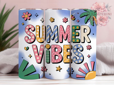 Coastal Summer Beach Life 20oz Tumbler, Summer Vibes Wrap, Coastal Sublimation PNG, 20oz Skinny Tumbler, Summer Beach Art, Vacation Quote Design, Ocean Life Graphic, Tropical Summer Decor Sublimation Li Zamperini 