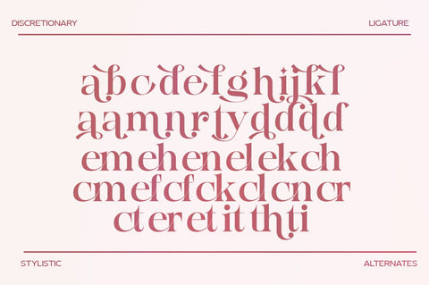 Coaster Simone Font gatype 