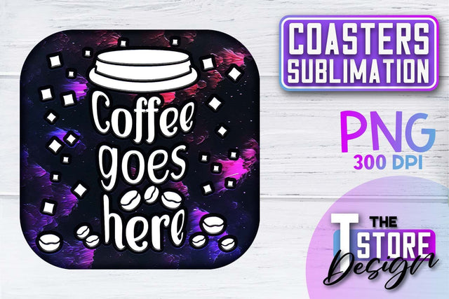 Coaster Sublimation | Drink Quotes | Funny Design | PNG File Sublimation The T Store Design 