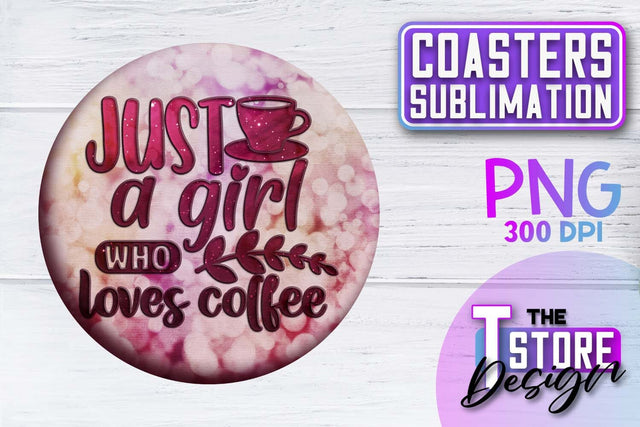 Coaster Sublimation | Drink Quotes | Funny Design | PNG File Sublimation The T Store Design 