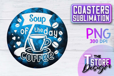Coaster Sublimation | Drink Quotes | Funny Design | PNG File Sublimation The T Store Design 