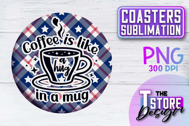Coaster Sublimation | Drink Quotes | Funny Design | PNG File Sublimation The T Store Design 