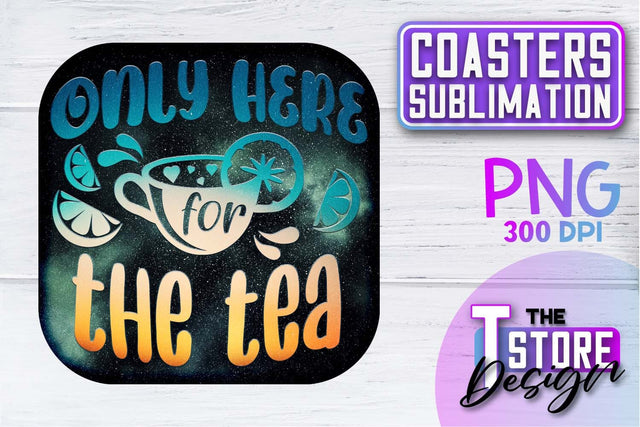 Coaster Sublimation | Drink Quotes | Funny Design | PNG File Sublimation The T Store Design 