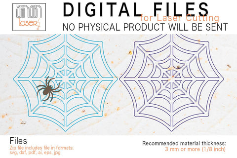 Coasters Halloween Vector File for Laser Cutter. SVG MaramadeLaser 