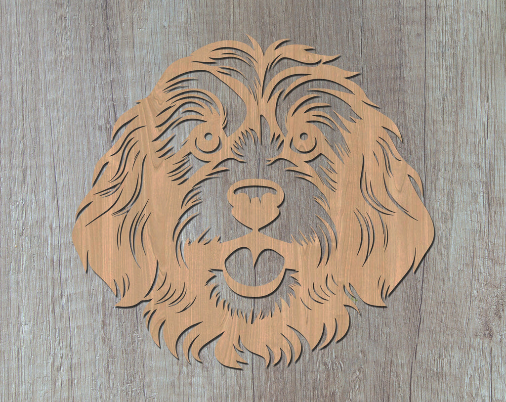Cockapoo Laser SVG Cut File, Cockapoo Glowforge File, Cockapoo DXF ...